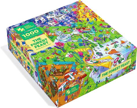 Explore the Beauty of Nature with the Forest Feast Puzzle Collection from Magic Puzzle Company